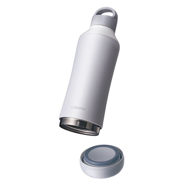【7枚⇒5枚】sokomo　そこまで洗えるボトル500ml　ホワイト
