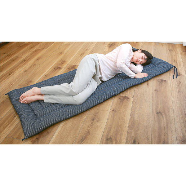 しじら織ごろ寝長座布団