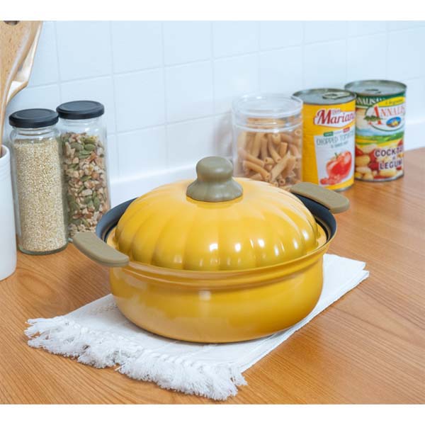 ベジポ IH対応ミニ卓上鍋19cm かぼちゃ